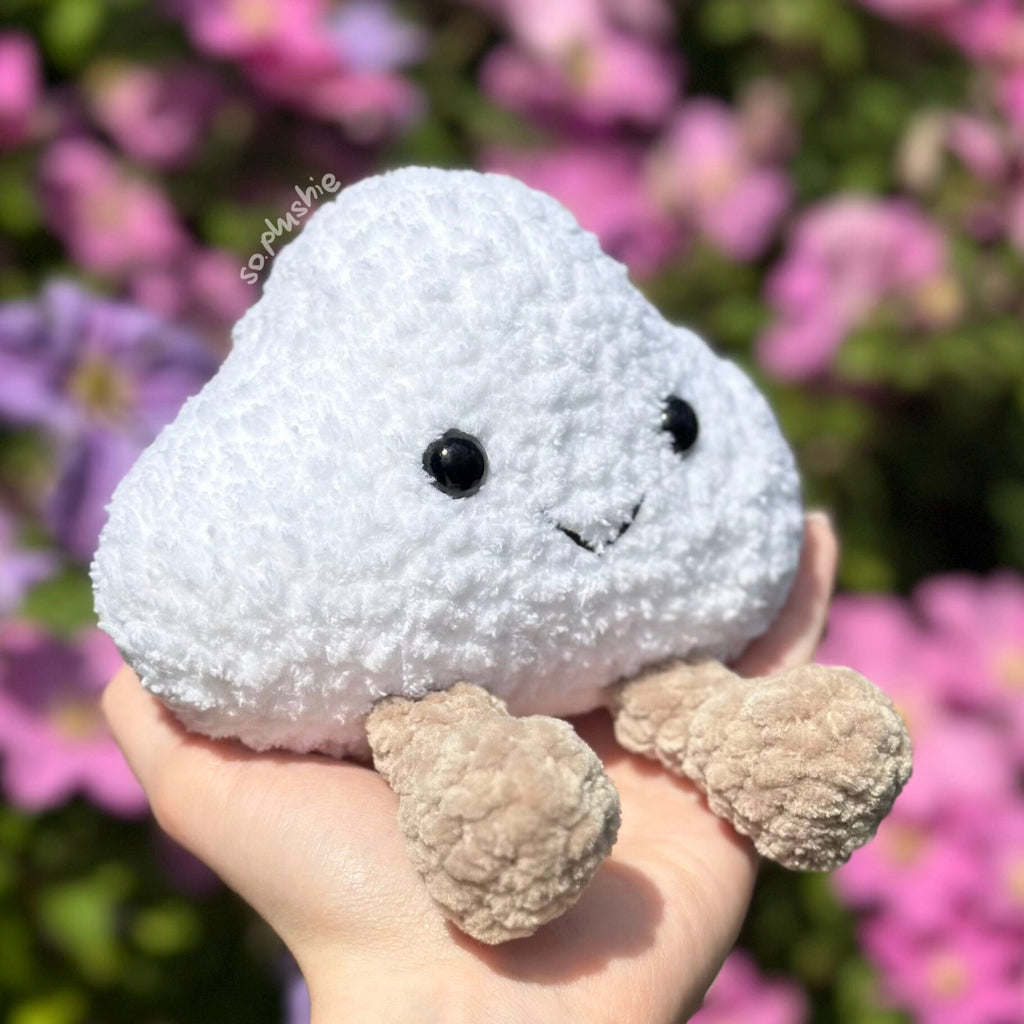 Fuzzy cloud with legs