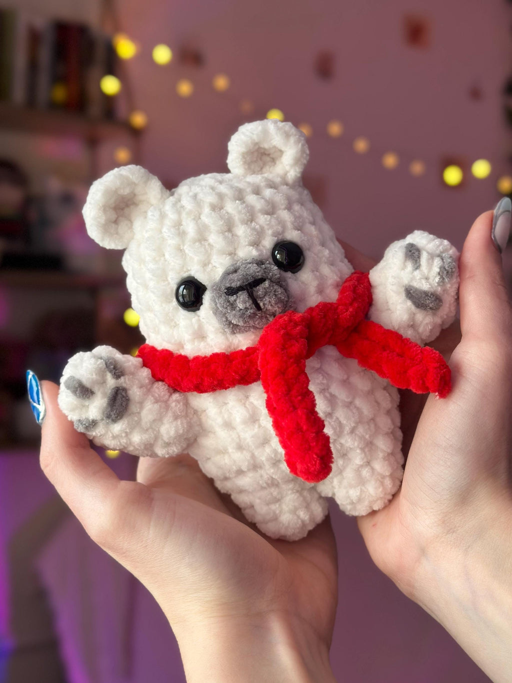 Polar bear plushie