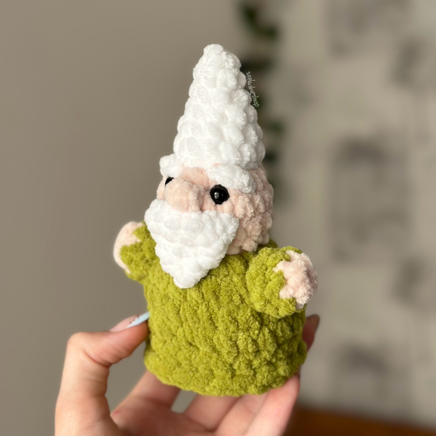 Gnome the Wizard - Crochet Pattern (PDF)