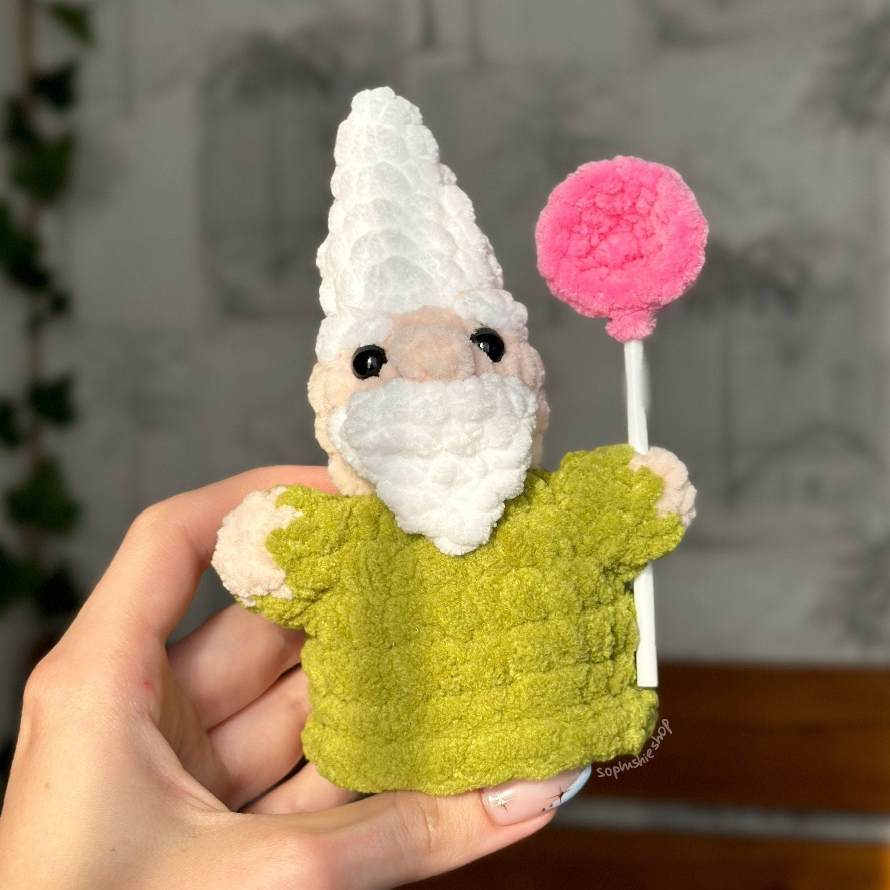 Gnome the Wizard - Crochet Pattern (PDF)