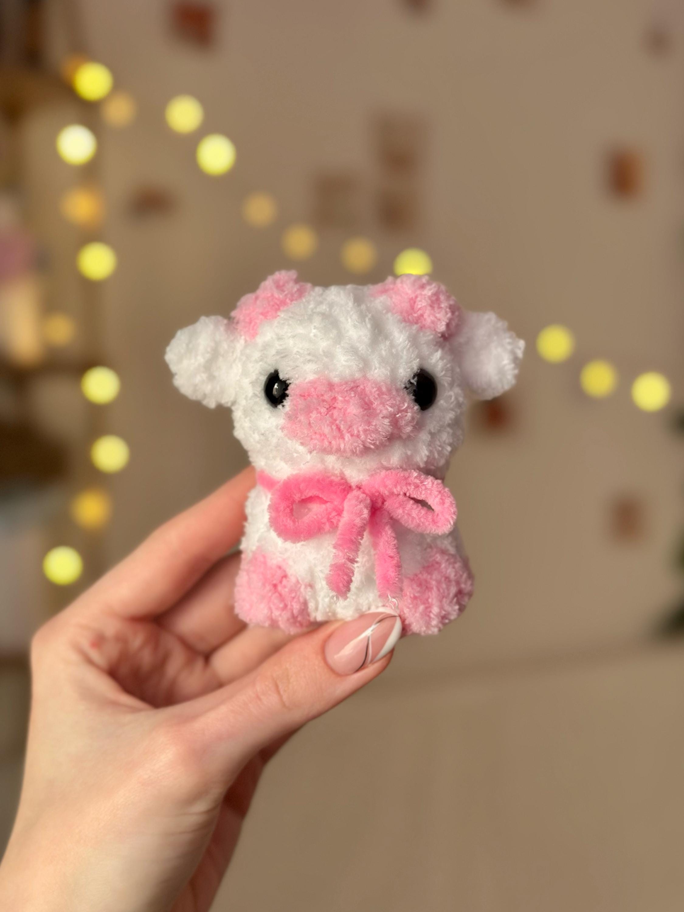 Pink mini cow