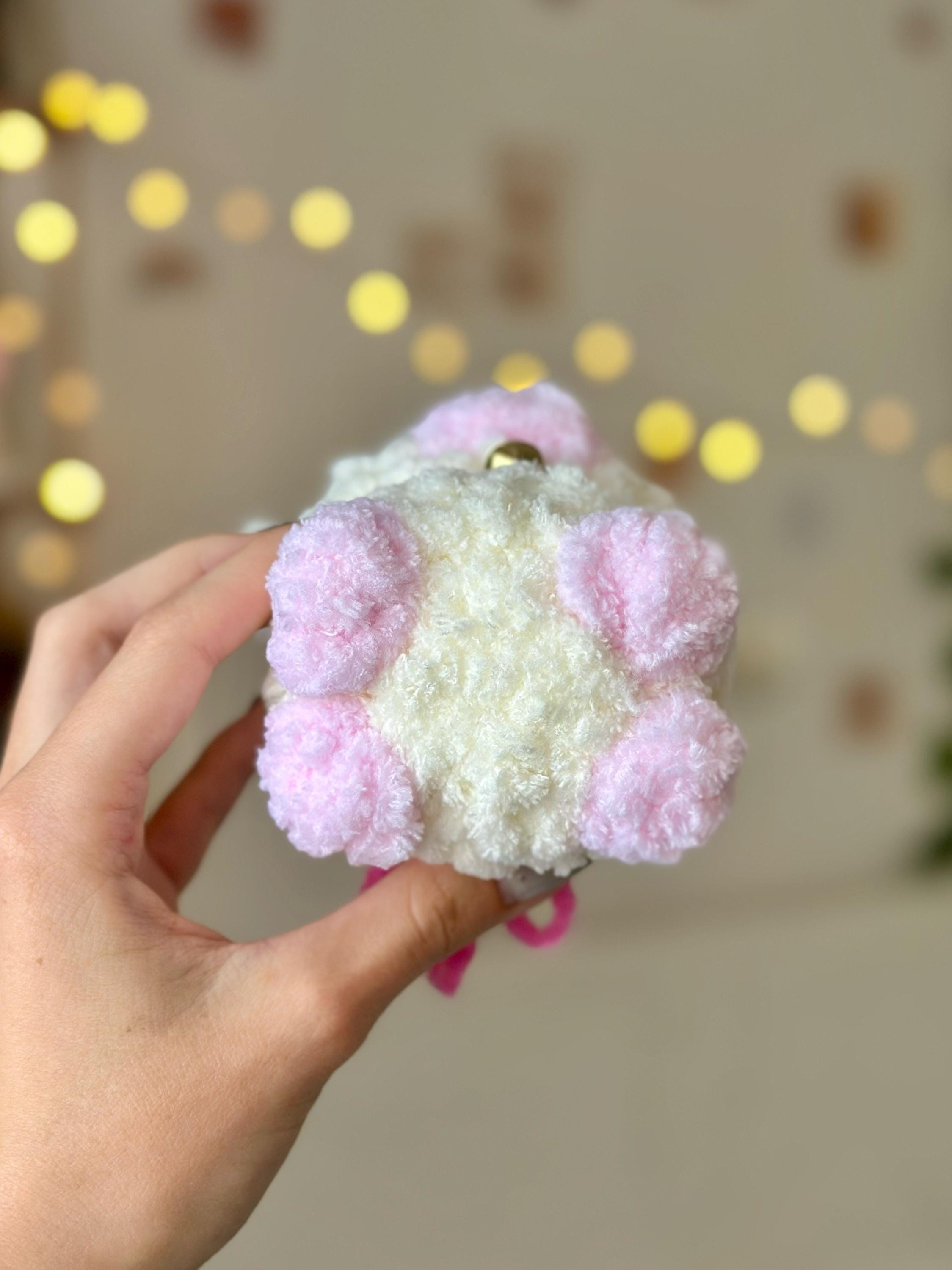 Fluffy Pink Cow