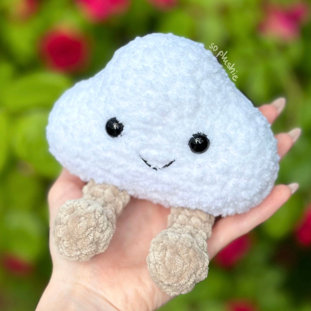 Fuzzy cloud with legs