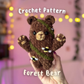 Forest Bear - Crochet Pattern (PDF)