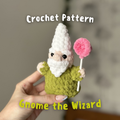 Gnome the Wizard - Crochet Pattern (PDF)