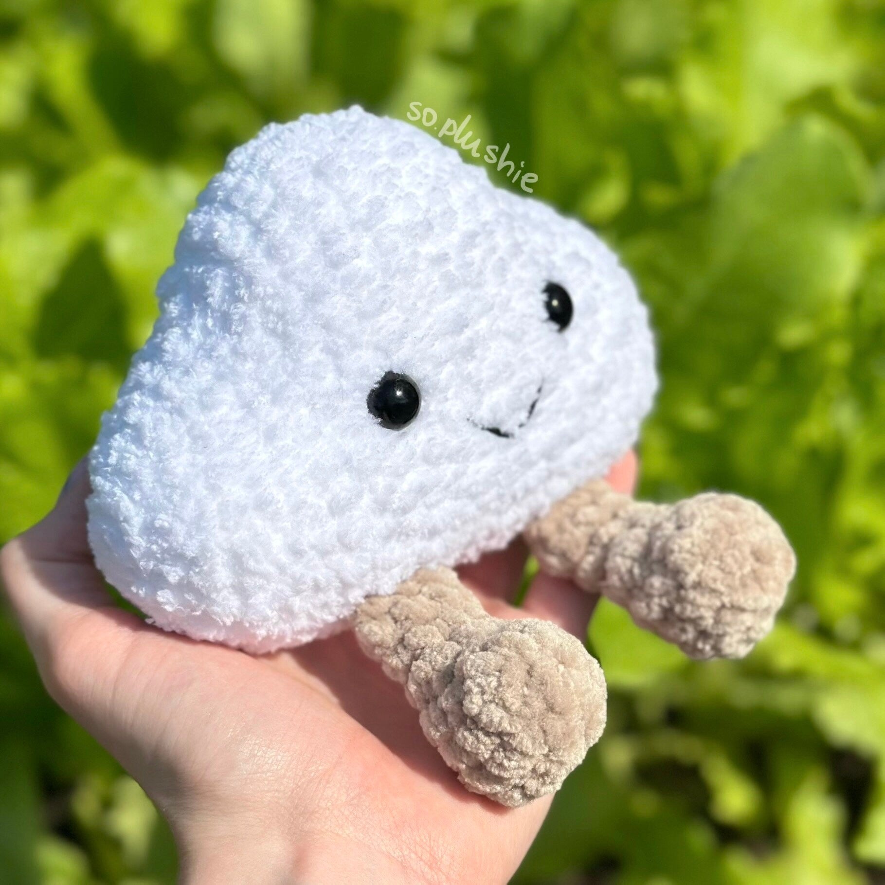 Fuzzy cloud with legs