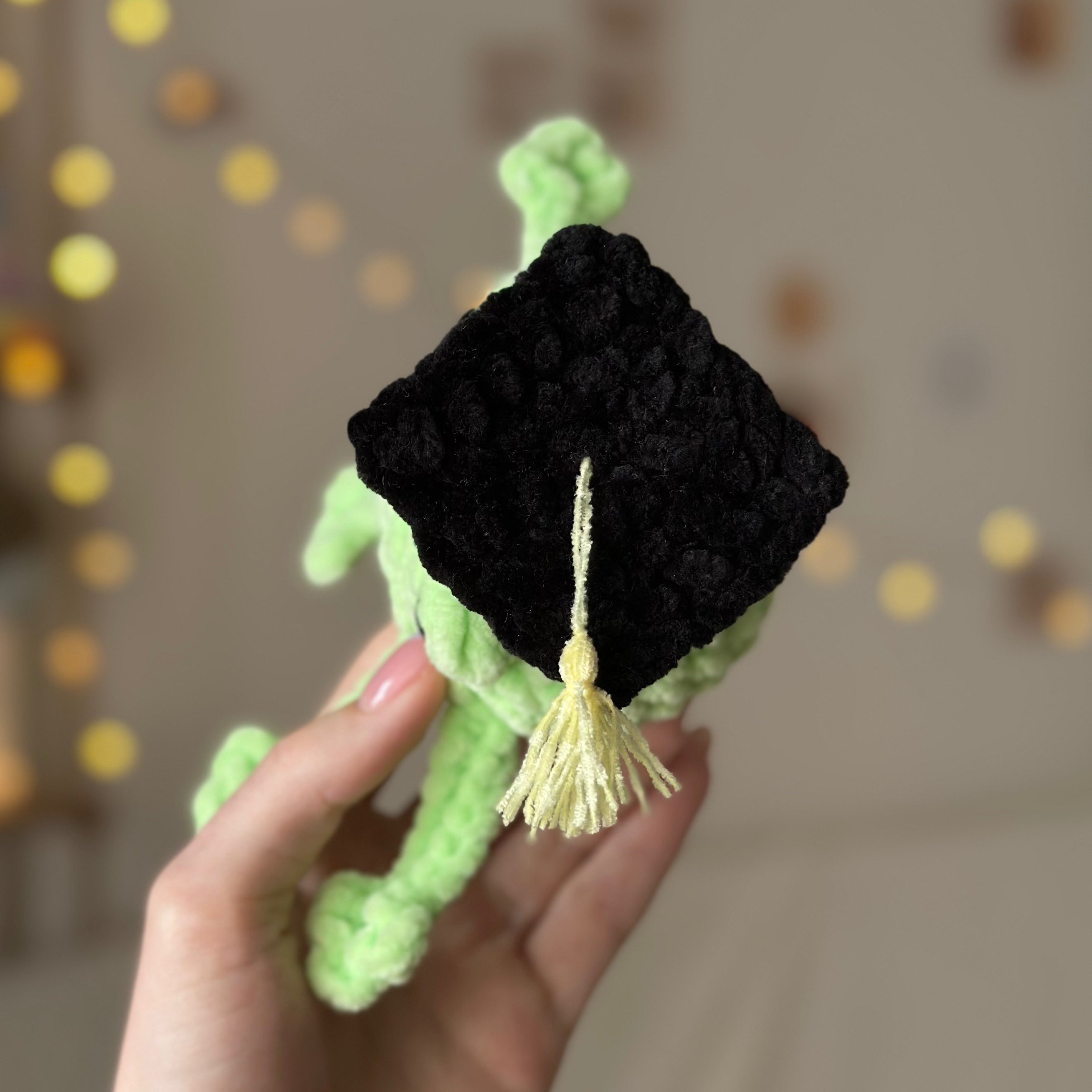 Graduation Frog - Crochet Pattern (PDF)