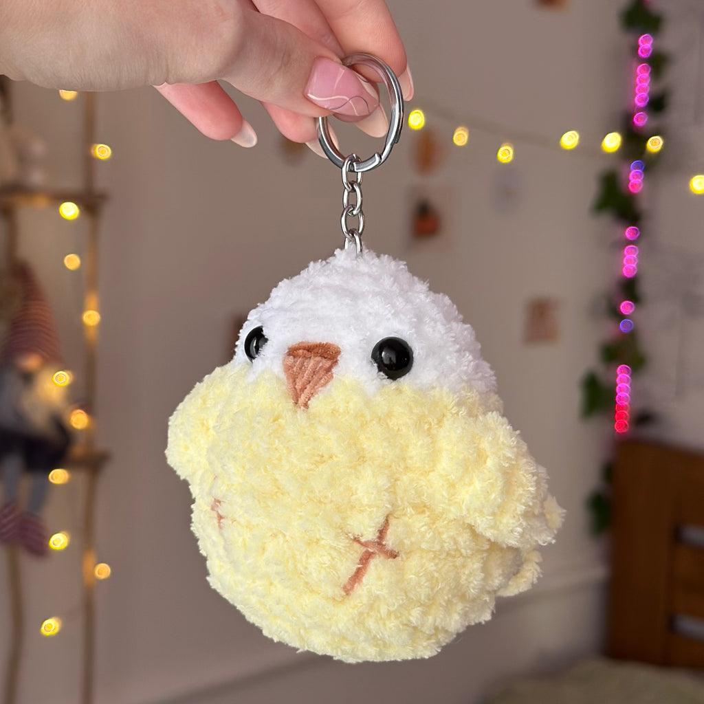 Yellow Fluffy Bird