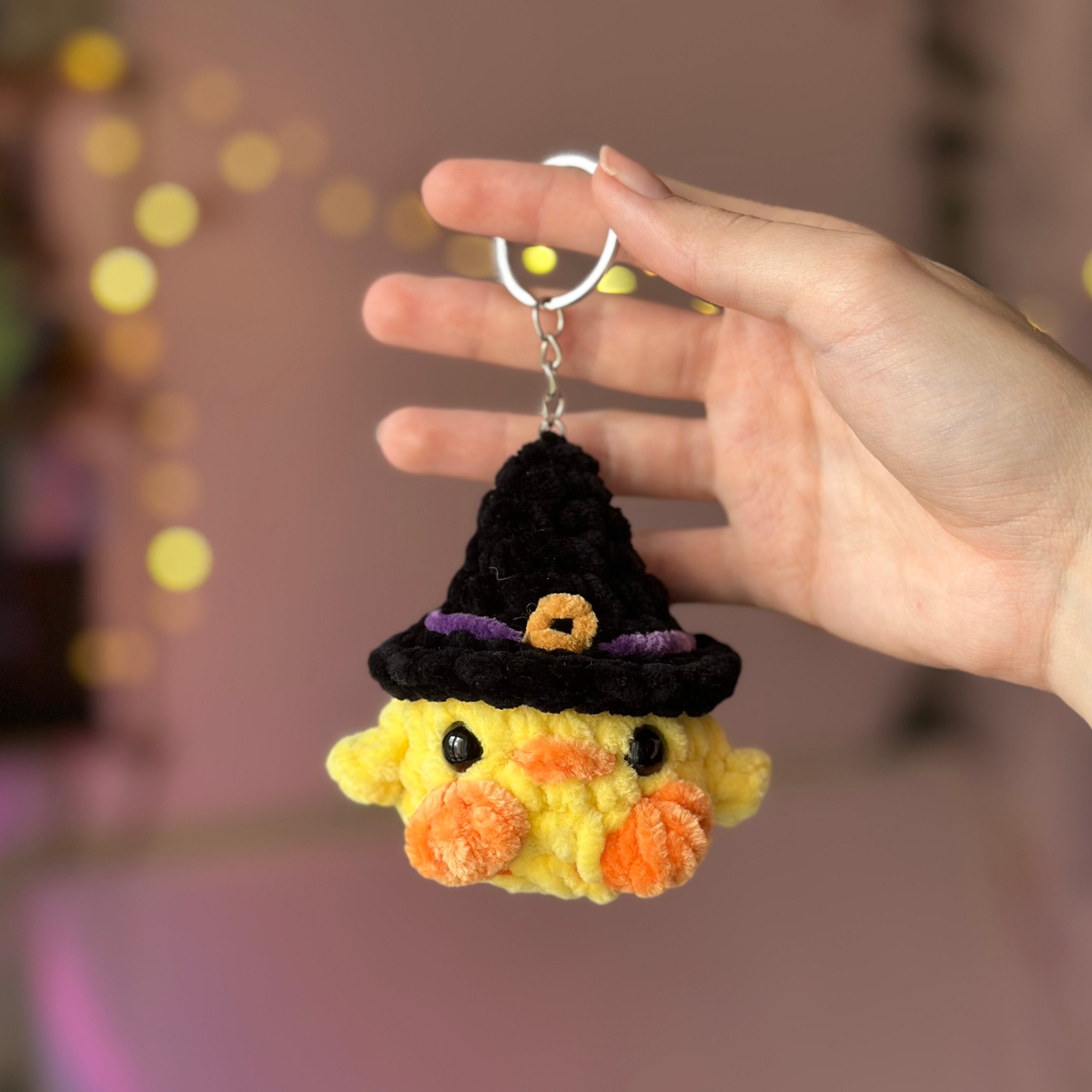 Mini Ducks in Witch Hats