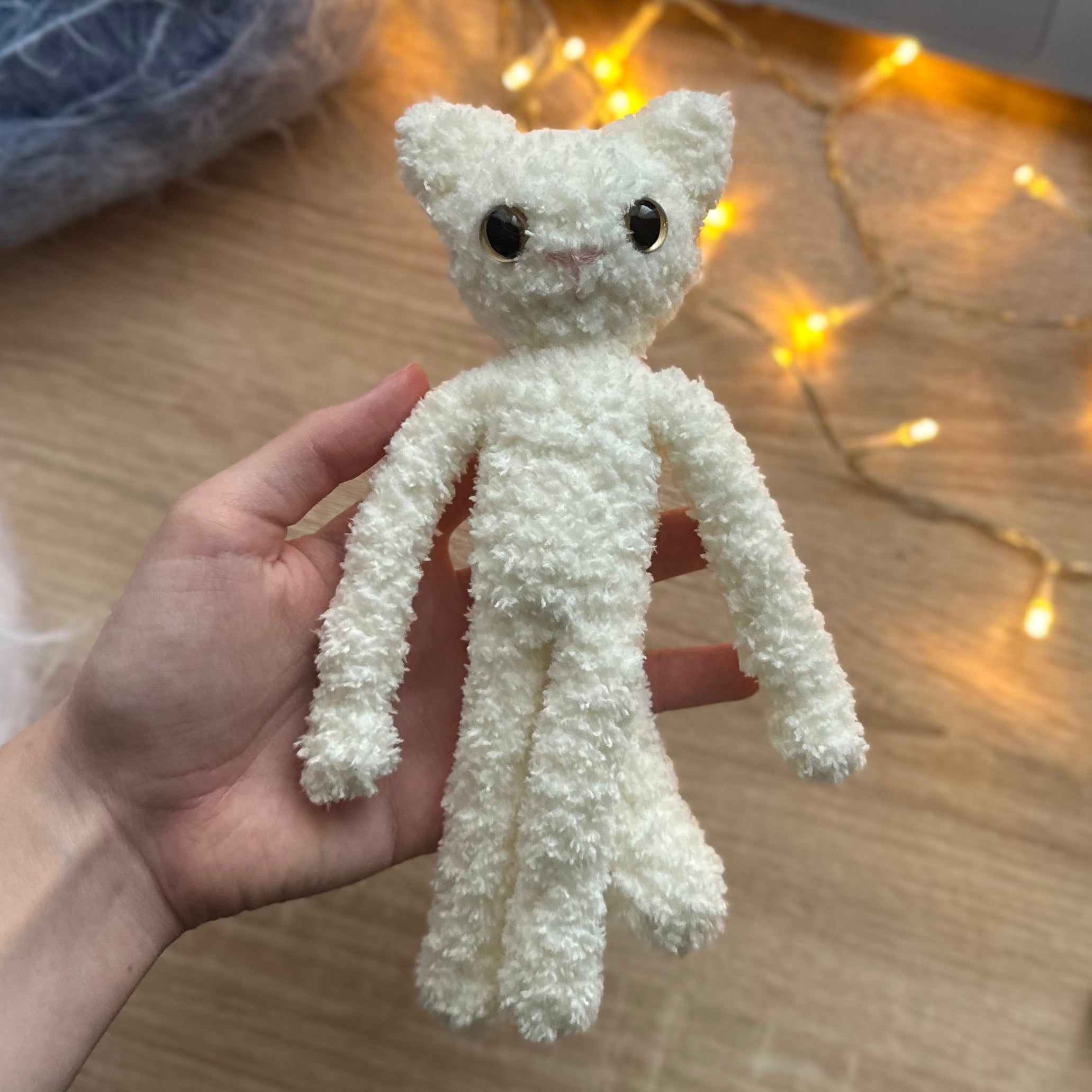 Fluffy Leggy Cats in Sweaters