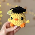Graduation Chick Plushie