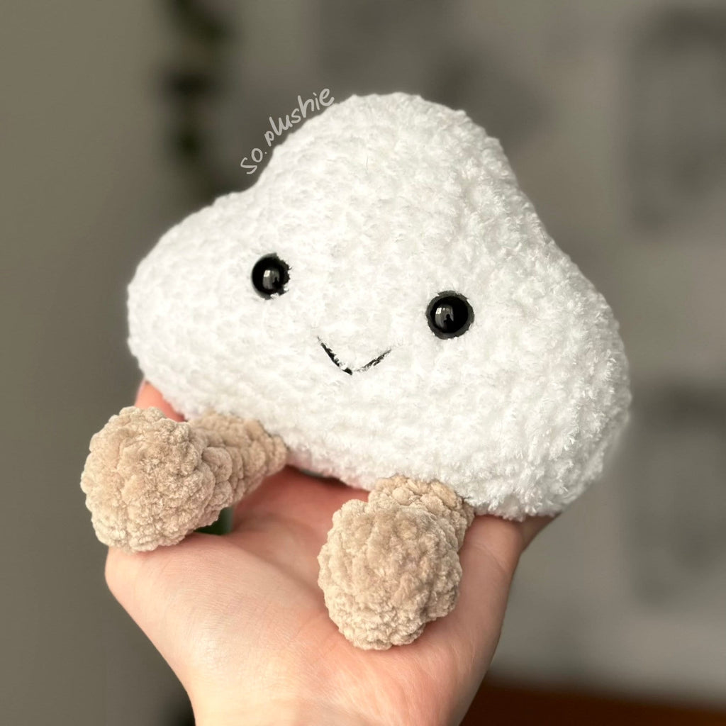 Fuzzy cloud with legs