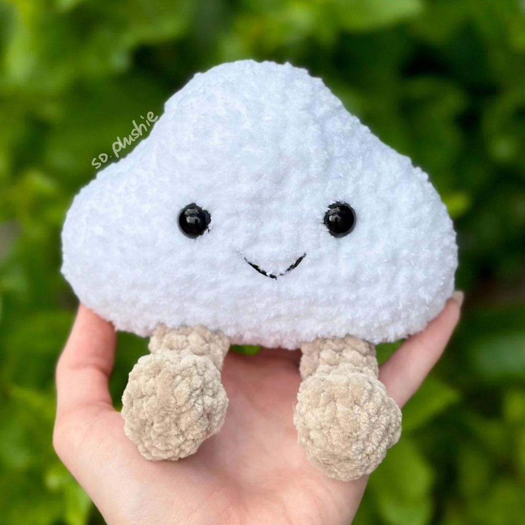 Fuzzy cloud with legs