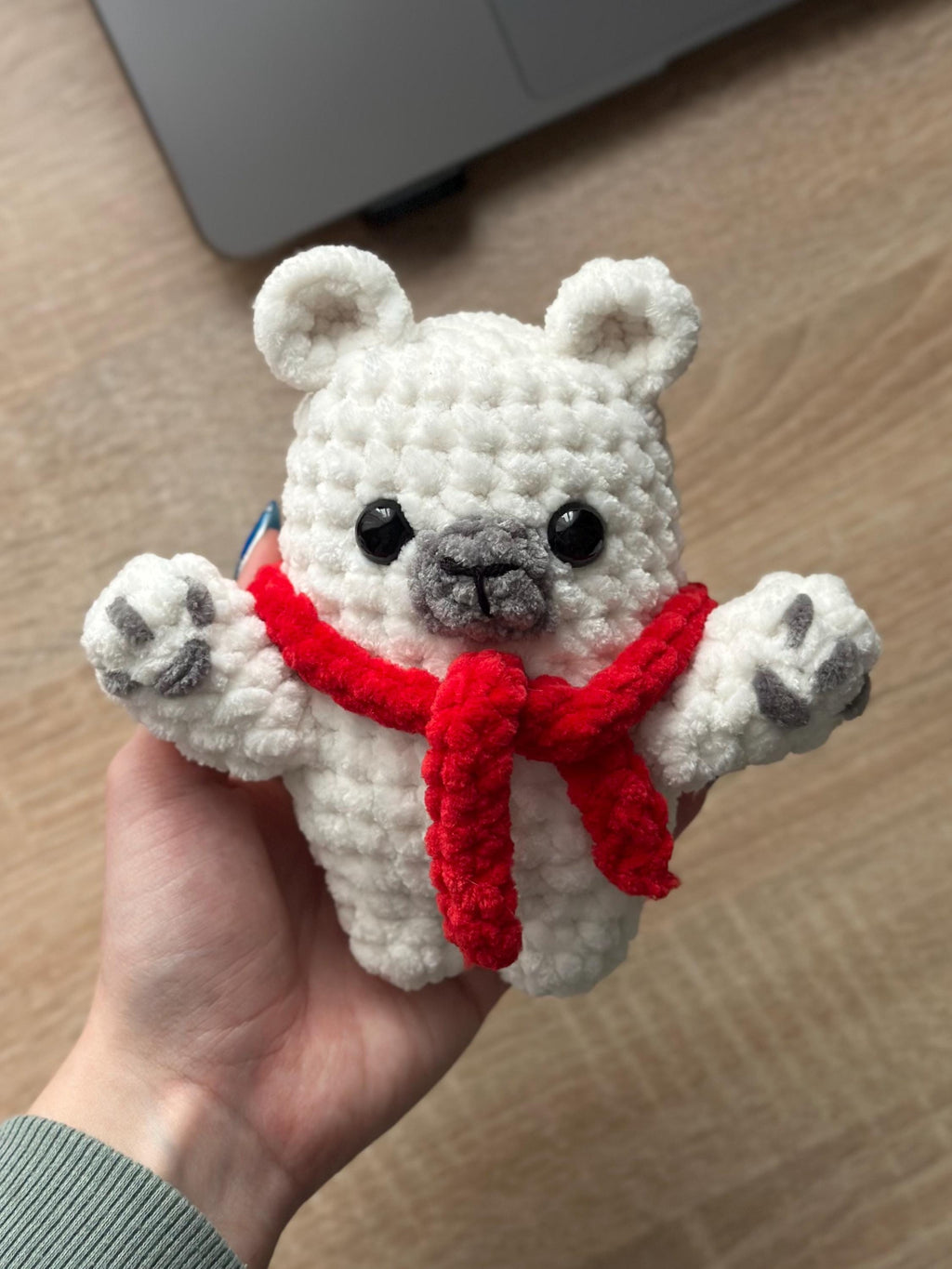 Polar bear plushie