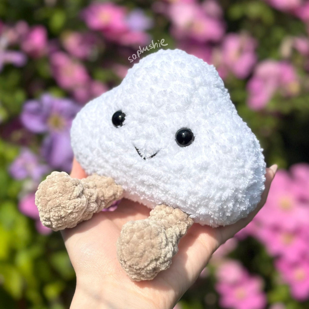 Fuzzy cloud with legs