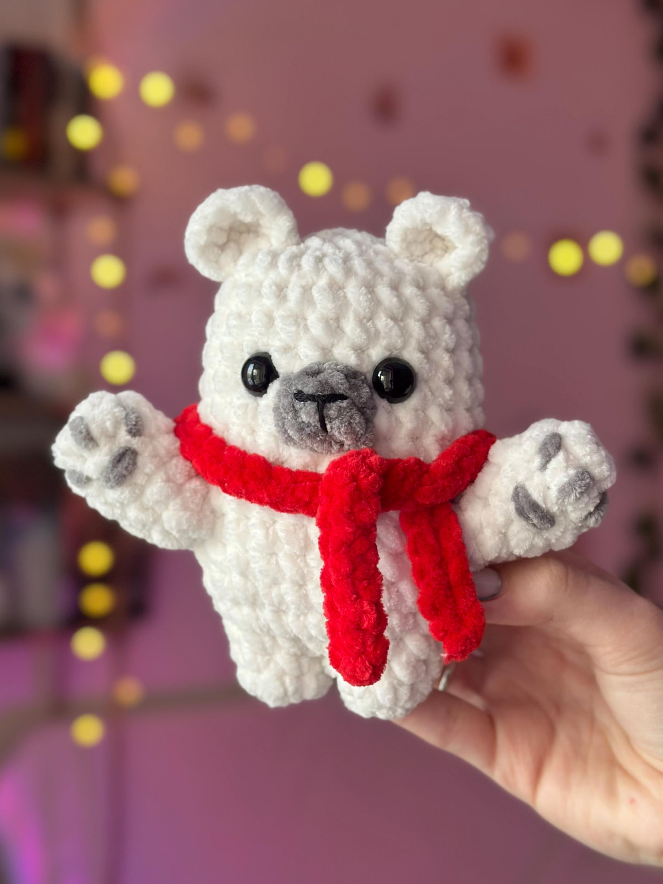 Polar bear plushie